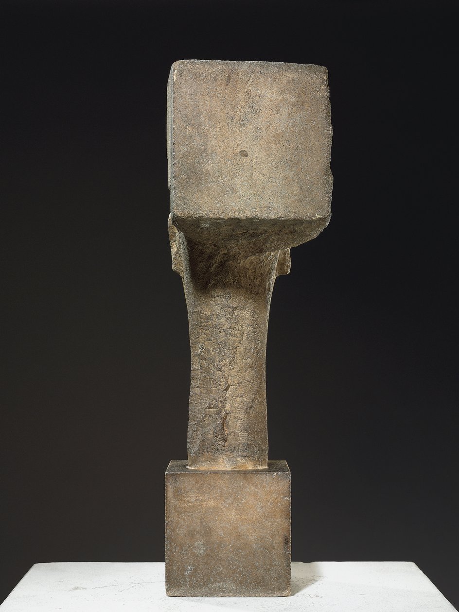 सिर, c.1910-12 (चूना पत्थर) द्वारा एमेडियो मोदिग्लिआनी
