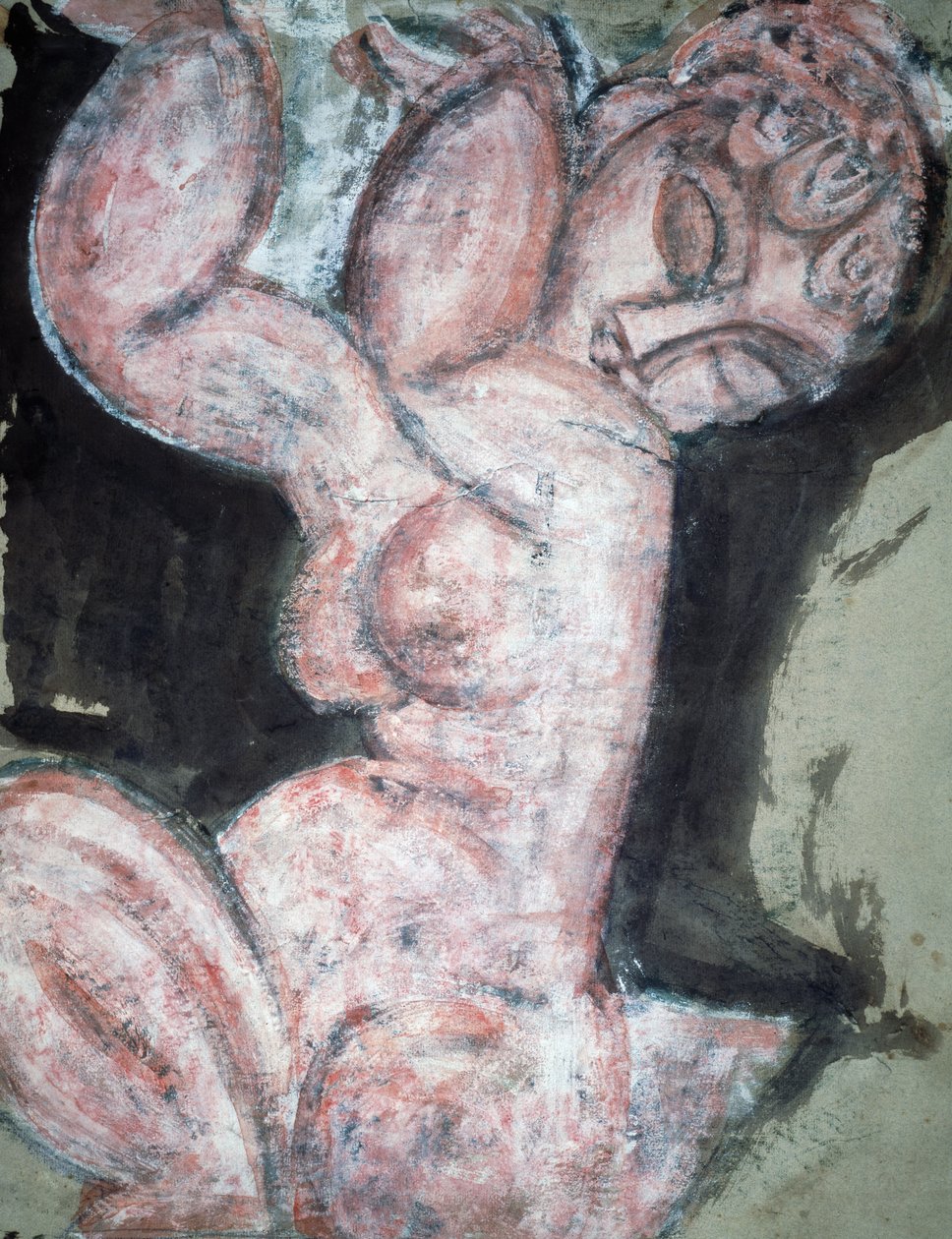नग्न Caryatid द्वारा एमेडियो मोदिग्लिआनी