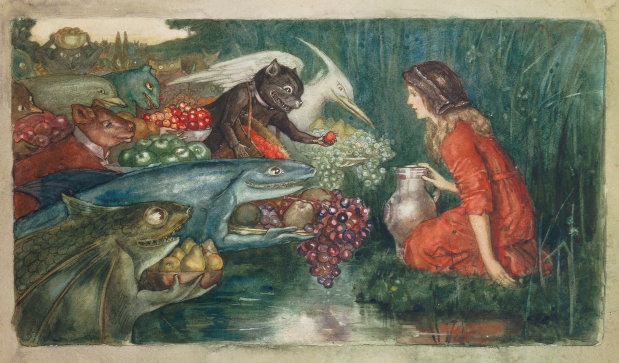 गोब्लिन हार्वेस्ट, c.1910 द्वारा अमेलिया एम। बोवरले या बौरेले