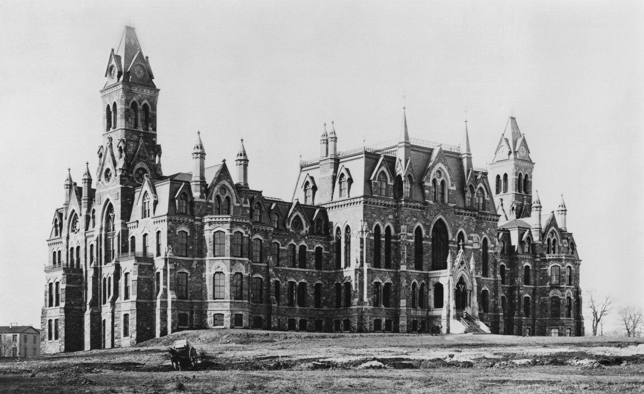 पेंसिल्वेनिया विश्वविद्यालय, फिलाडेल्फिया, c.1900 द्वारा अमेरिकी फोटोग्राफर
