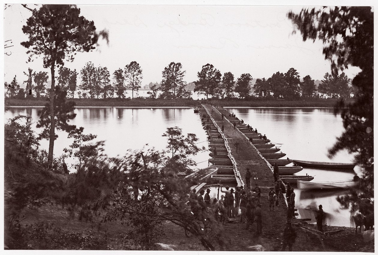 फोर्ट ब्रैडी में बिल्डिंग क्वार्टर, c.1865 (ग्लास नेगेटिव से सिल्वर प्रिंट) द्वारा अमेरिकी फोटोग्राफर