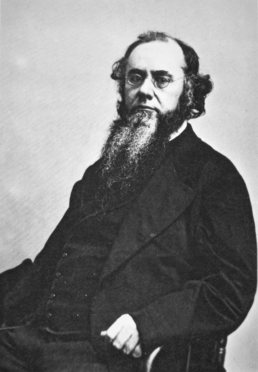एडविन एम। स्टैंटन (1814-69) (बी/डब्ल्यू फोटो) द्वारा अमेरिकी फोटोग्राफर
