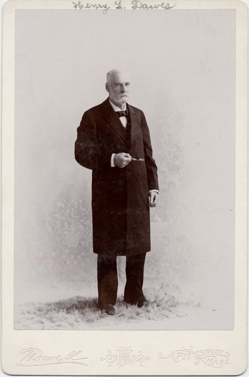 हेनरी लॉरेन्स डावेस (1816-1903), अमेरिकी सीनेटर, नोवेल, पिट्सफील्ड, मैसाचुसेट्स (एल्बम) द्वारा अमेरिकी फोटोग्राफर