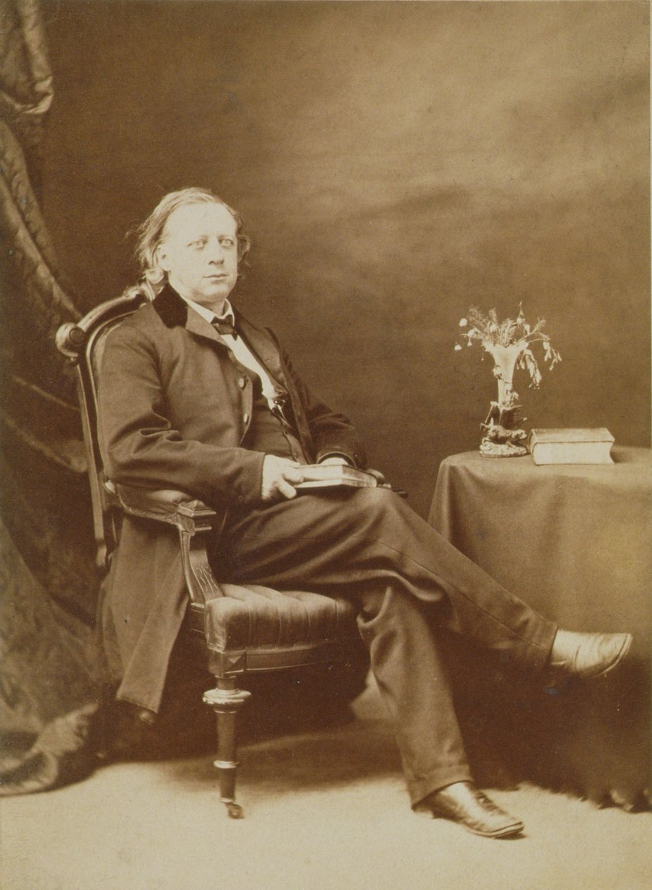 हेनरी वार्ड बीचर (1813-87) c.1870 द्वारा अमेरिकी फोटोग्राफर