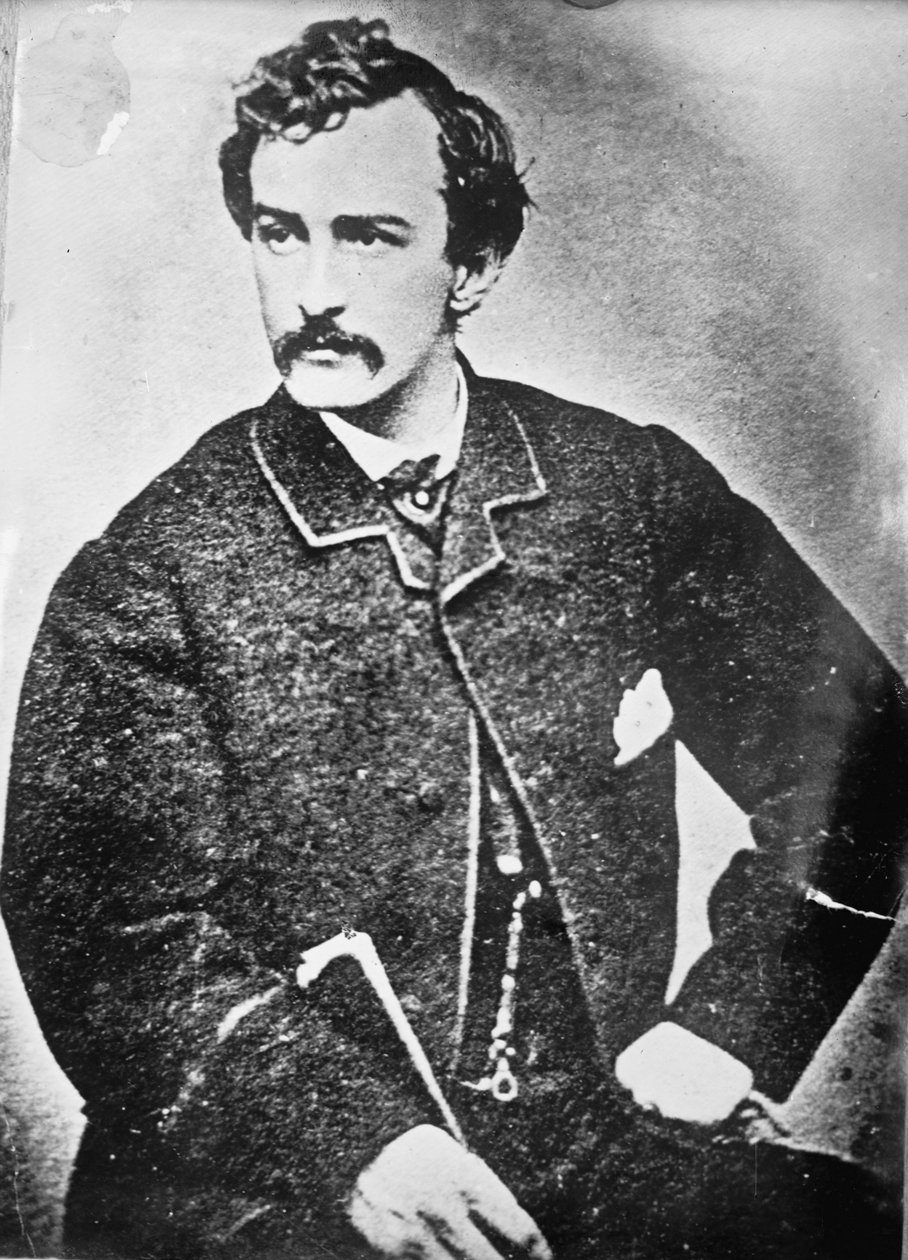जॉन विल्क्स बूथ का चित्रण, 1861-65 द्वारा अमेरिकी फोटोग्राफर