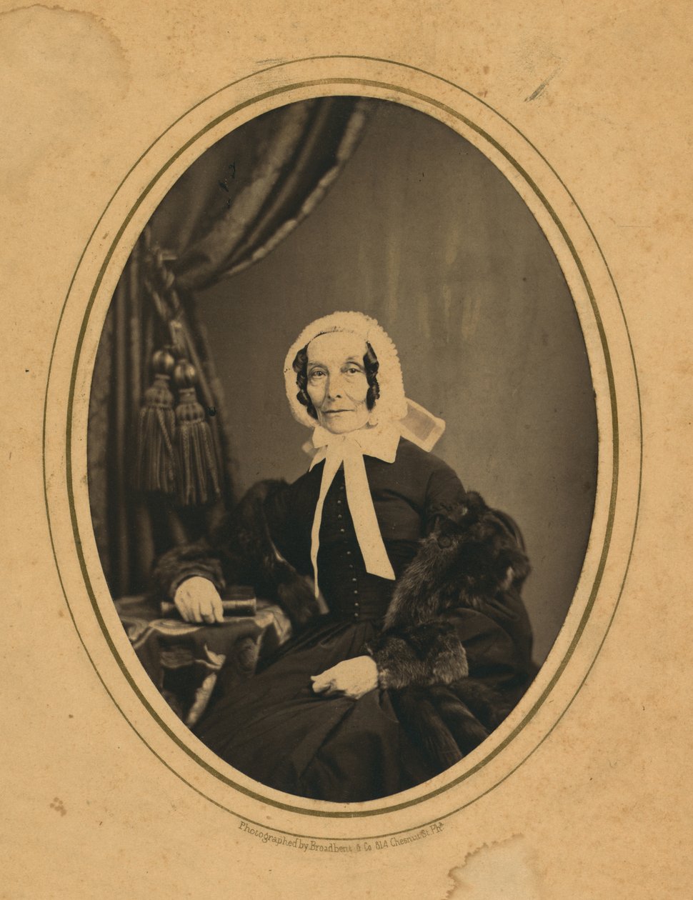 रेबेका ग्राट्ज़, c.1860 (b/w फोटो) द्वारा अमेरिकी फोटोग्राफर