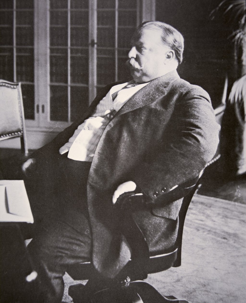 विलियम एच. टाफ्ट (1857-1930) (बी/डब्ल्यू फोटो) द्वारा अमेरिकी फोटोग्राफर