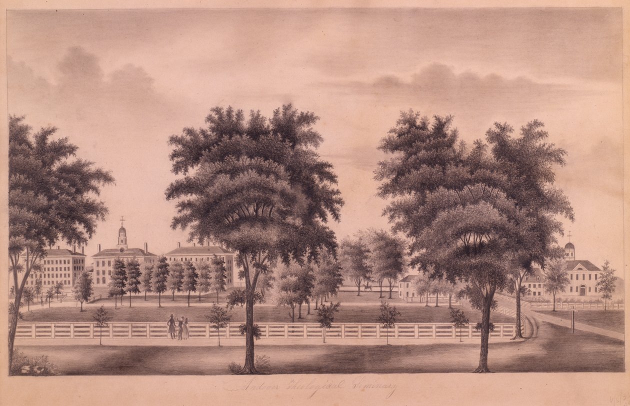 1827 के बाद एंडोवर थियोलॉजिकल सेमिनरी द्वारा अमेरिकी स्कूल