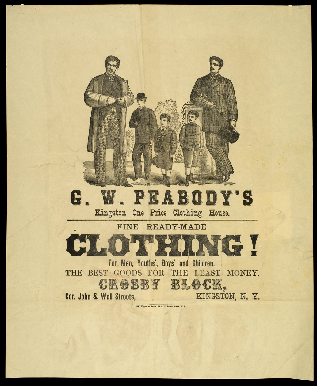 GW Peabodys Kingston वन प्राइस क्लोथिंग हाउस द्वारा अमेरिकी स्कूल