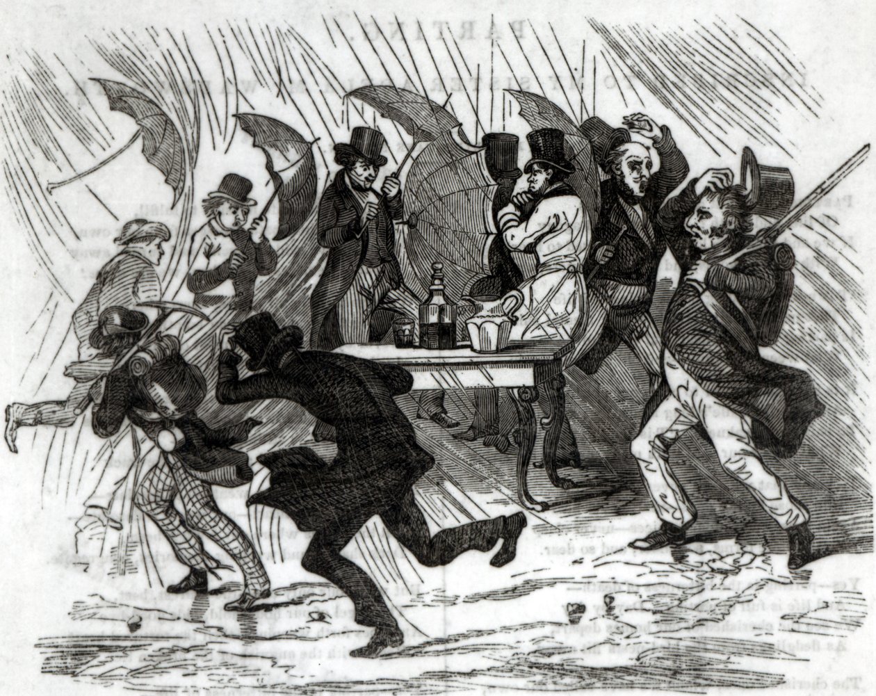 हॉर्न अराउंड द हॉर्न, 1849 द्वारा अमेरिकी स्कूल
