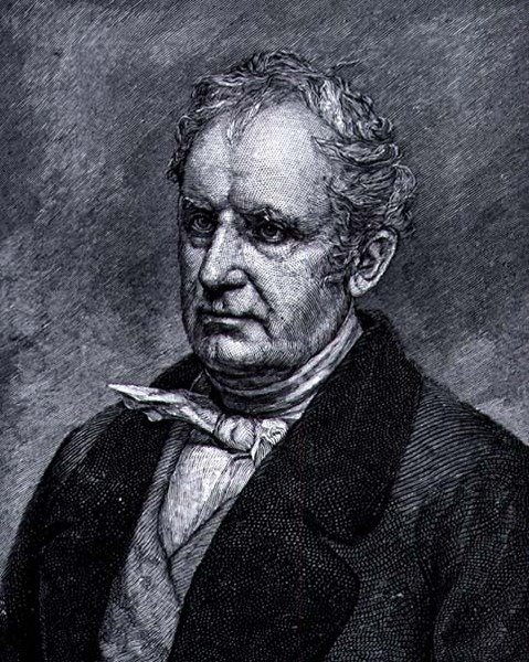 जेम्स फेनिमोर कूपर (1789-1851) (उत्कीर्णन) द्वारा अमेरिकी स्कूल