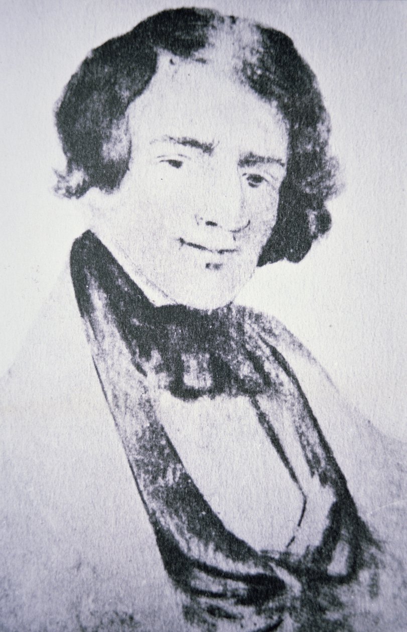जेडेदिया स्मिथ (1799-1831) (लिथो) द्वारा अमेरिकी स्कूल