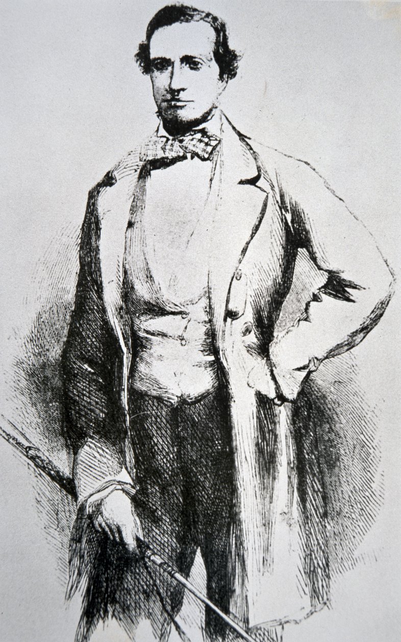 जॉन बटरफील्ड (1801-69) (उत्कीर्णन) द्वारा अमेरिकी स्कूल