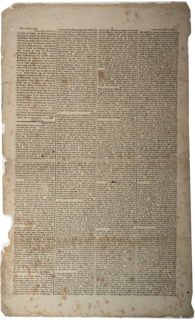 लिबर्टी ऑफ़ स्पीच, एंड द प्रेस, 1799 जनवरी द्वारा अमेरिकी स्कूल