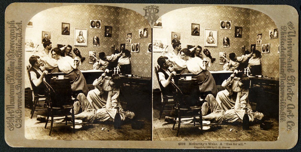 मैककार्थी वेक (भाग 3), 1899 (स्टिरोग्राफ) द्वारा अमेरिकी स्कूल