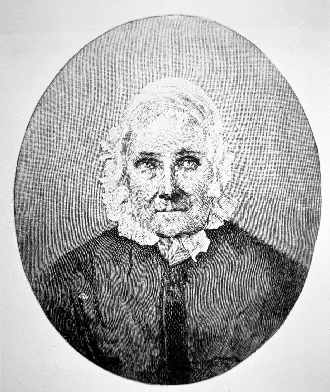 सारा लिंकन (1788-1869) (उत्कीर्णन) द्वारा अमेरिकी स्कूल
