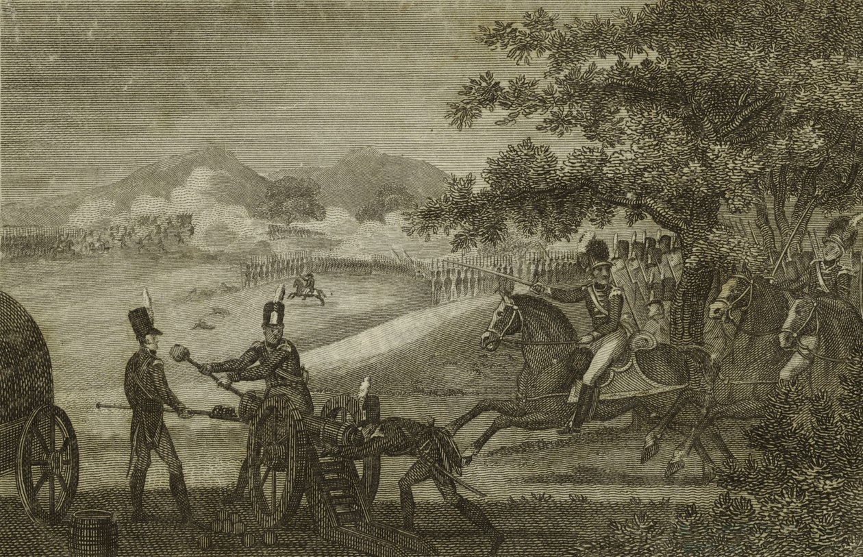 गिल्फोर्ड की लड़ाई, 1780-90 द्वारा अमेरिकी स्कूल