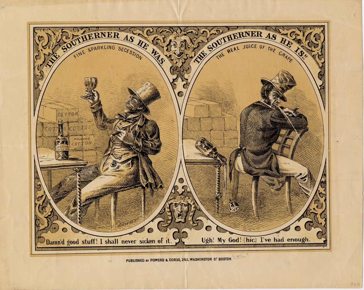 वह जैसा था वैसा ही सॉथरर, पॉवर्स एंड कोर्सेस, बोस्टन, c.1863 द्वारा प्रकाशित द्वारा अमेरिकी स्कूल