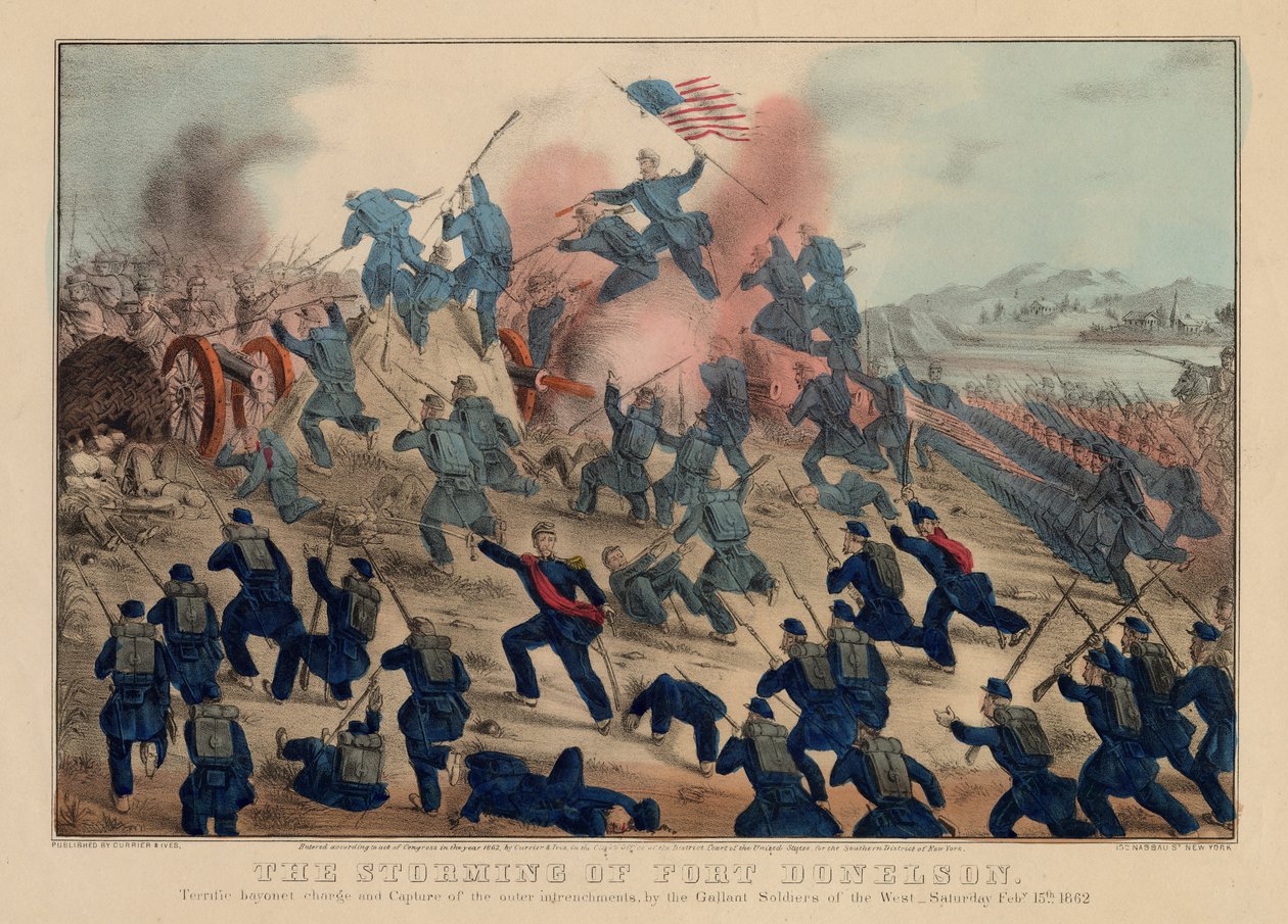 फोर्ट डोनाल्डसन, पब का तूफान। करियर एंड इव्स, 1862 द्वारा द्वारा अमेरिकी स्कूल