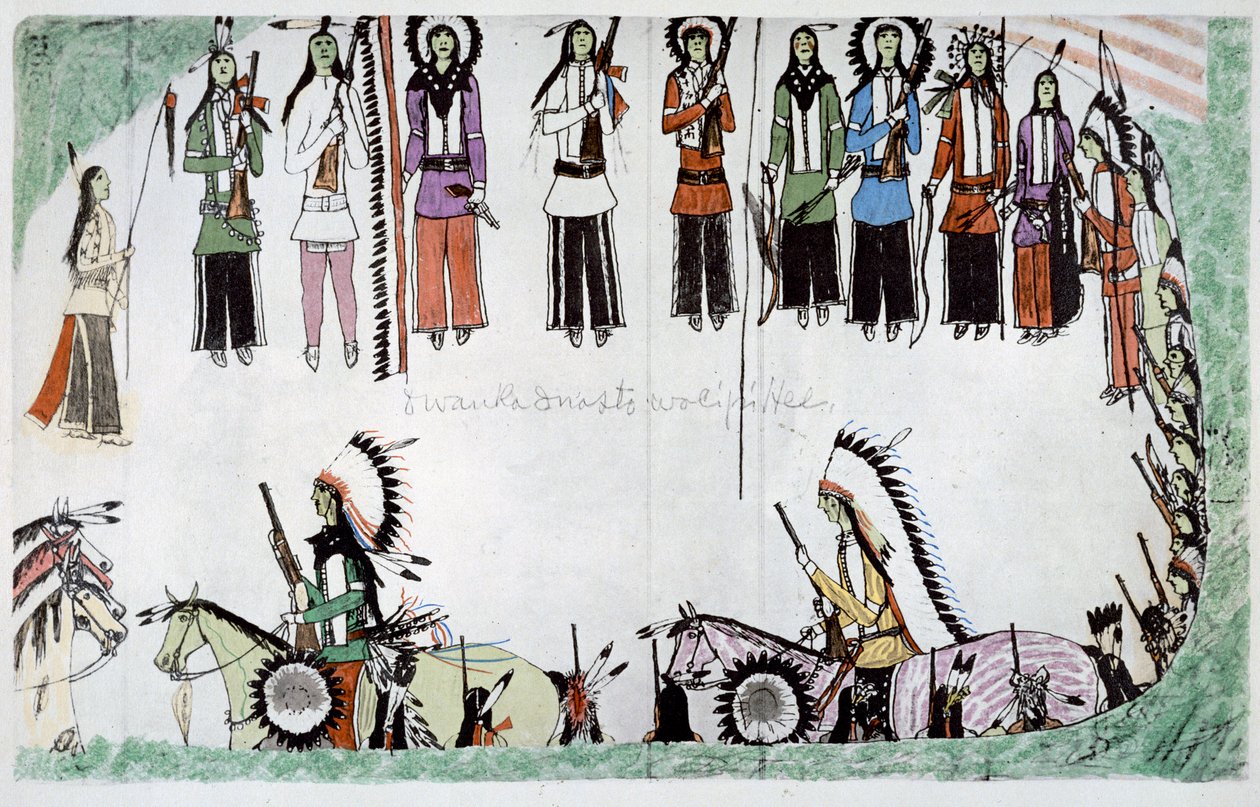 स्मूथिंग द प्लेस डांस, c1889-1913 द्वारा अमोस बुरा दिल भैंस