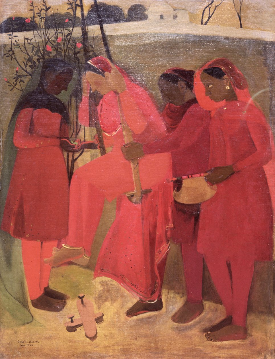 द स्विंग, 1940 द्वारा अमृता शेर गिल