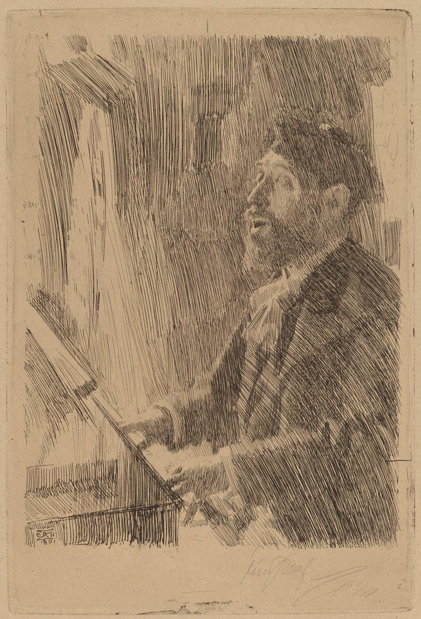 जेबी फॉरे, 1891। द्वारा अलग है लियोनार्ड ज़ोर्न