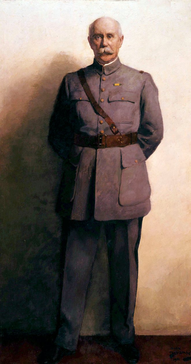 फ्रांसीसी मार्शल फिलिप पीटैन, 1932 द्वारा आंद्रे देवमबेज़