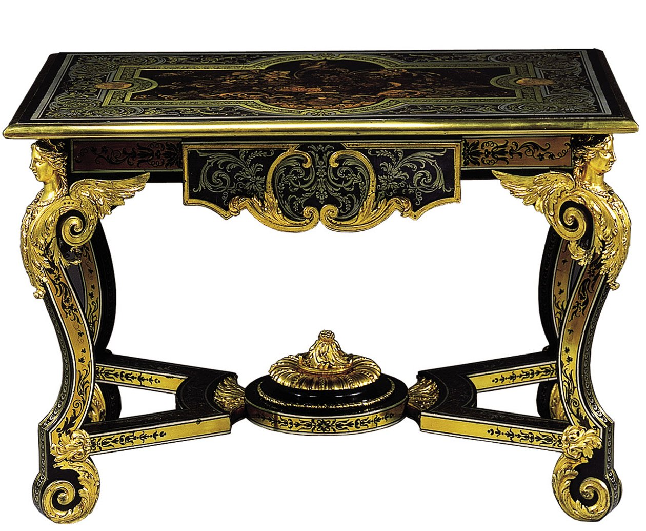 लुई XIV केंद्र तालिका, c.1685 द्वारा आंद्रे चार्ल्स बाउल