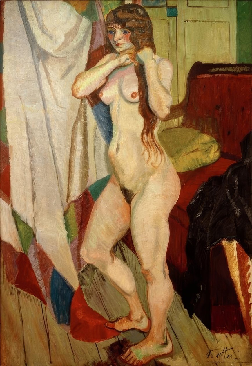 Suzanne Valadon ने खुद को स्टाइल किया द्वारा आंद्रे उट्टर