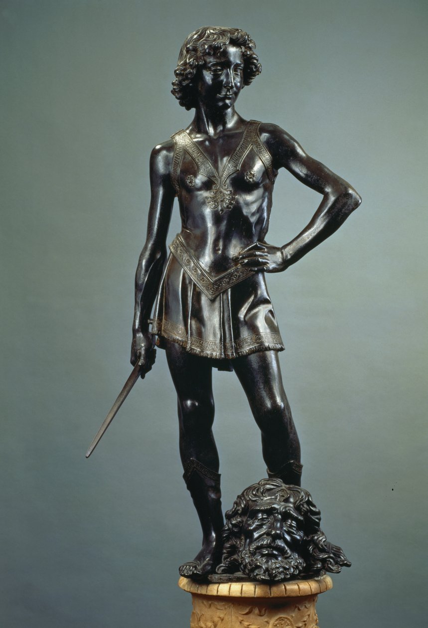 डेविड, c.1470 (कांस्य) (220043 भी देखें) द्वारा एंड्रिया डेल वेरोकियो