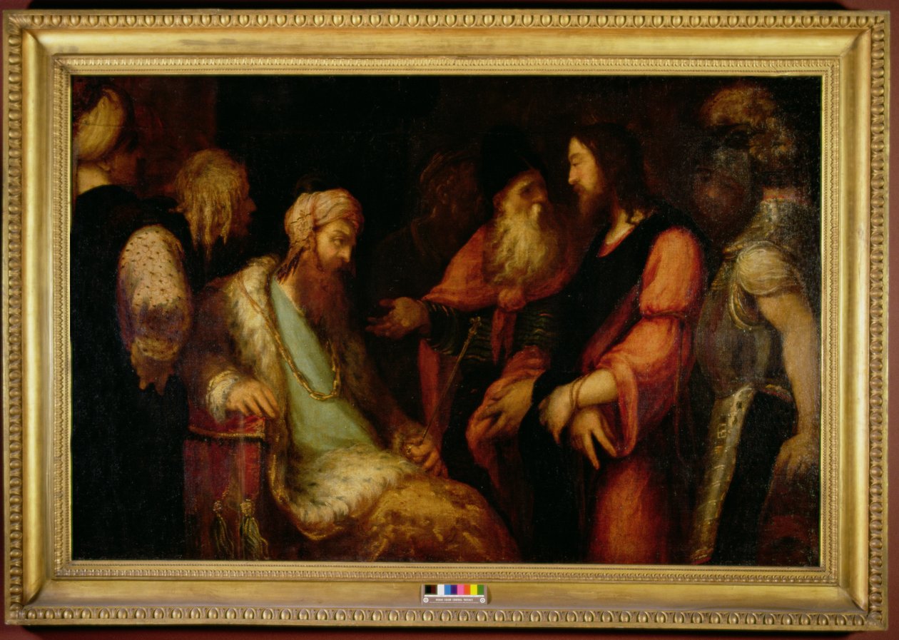 हेरोड से पहले क्राइस्ट, c.1558-62 द्वारा एंड्रिया शियावोन
