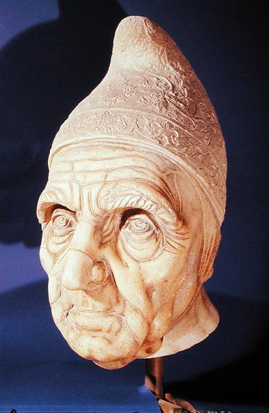 डॉस्ट फ्रांसेस्को फॉस्सारी की बस्ट (1373-1457) द्वारा एंड्रिया डा मिलानो अटर। ब्रग्नो को