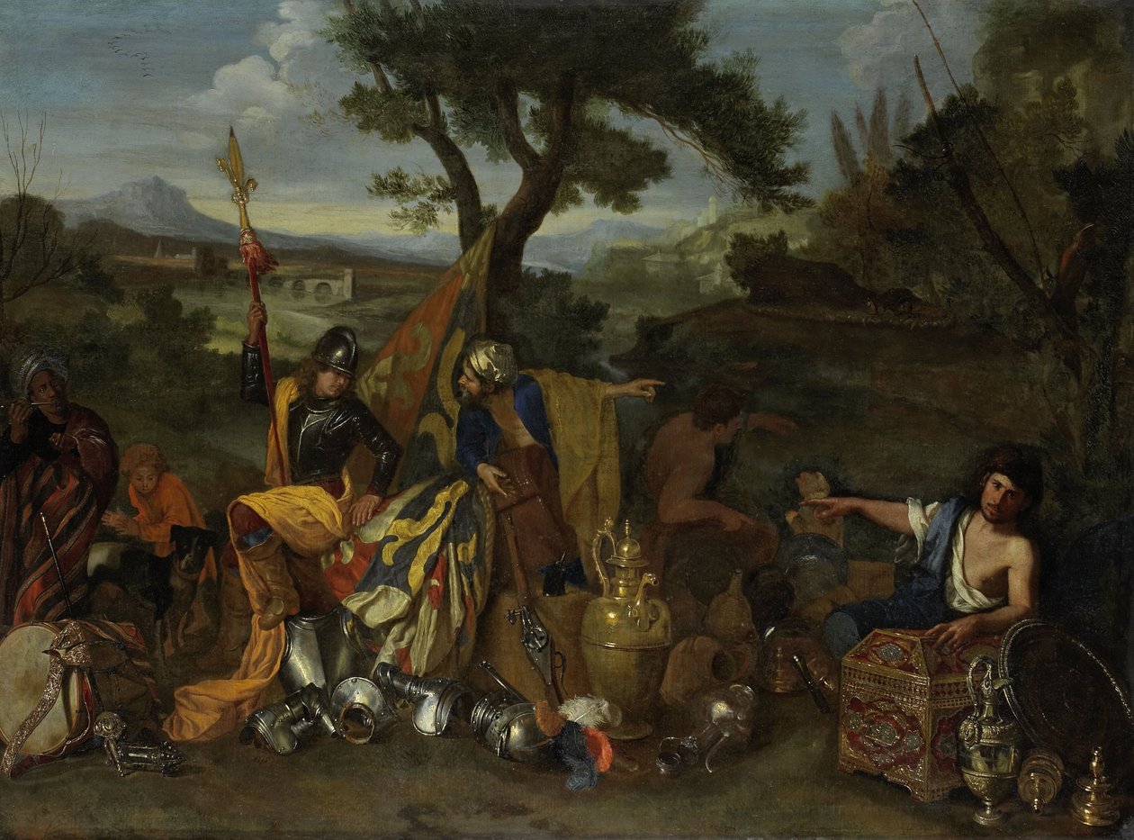 द पेडलर्स, 1635-50 द्वारा एंड्रिया डि लियोन