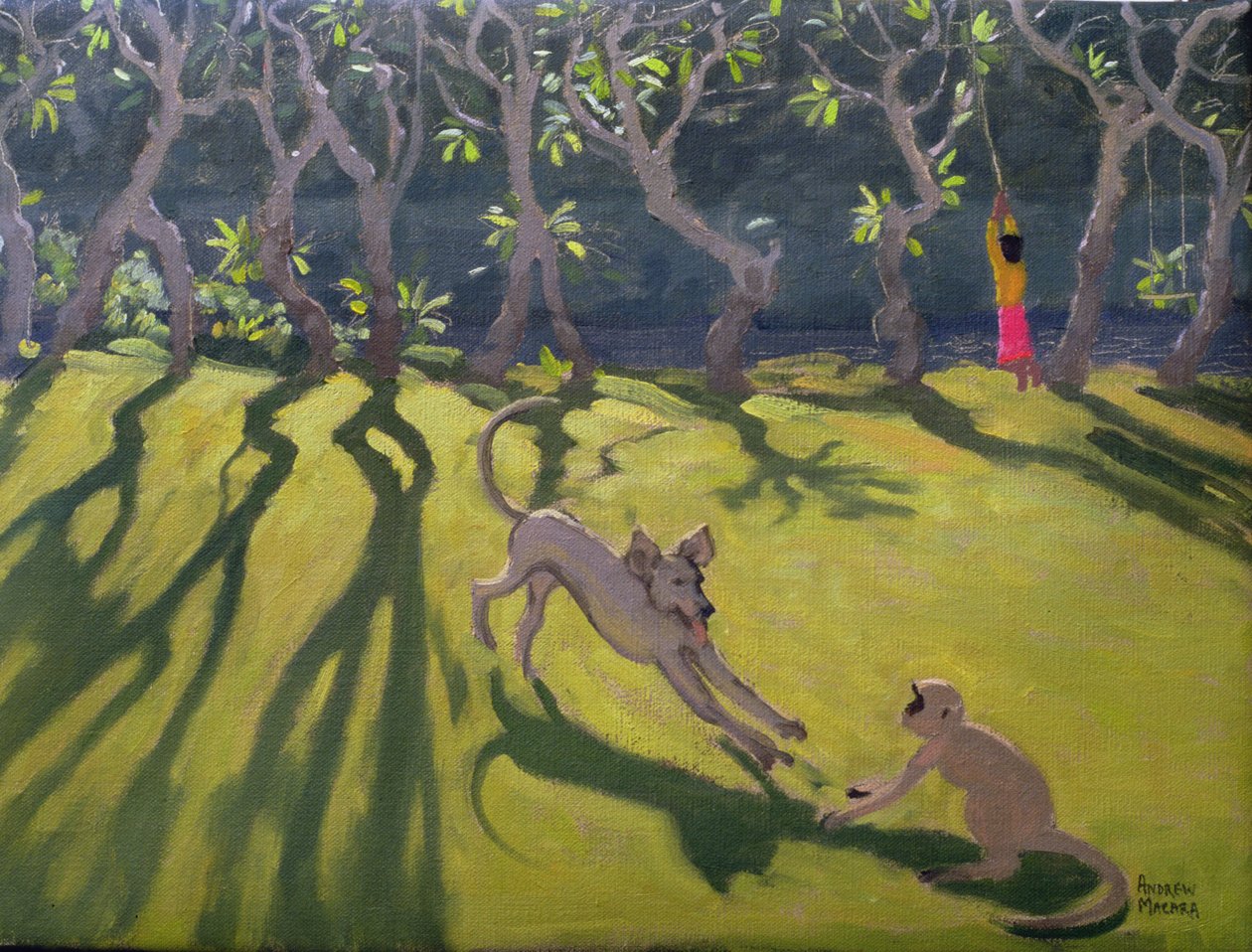 डॉग एंड मंकी, श्रीलंका, 1998 द्वारा एंड्रयू मकारा