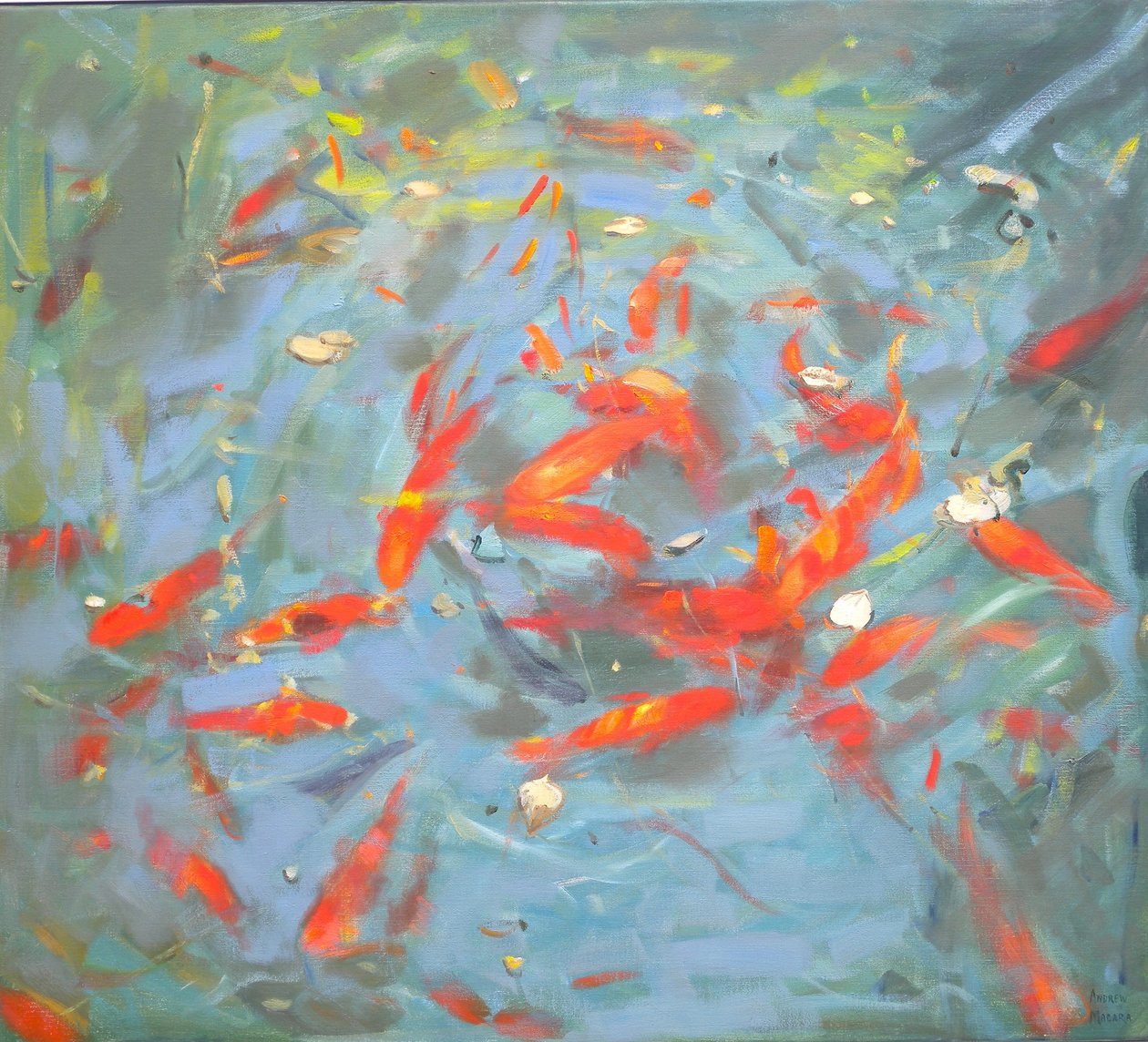 गोल्डफिश, 2010, द्वारा एंड्रयू मकारा