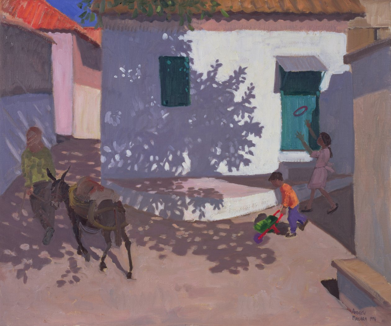 ग्रीन डोर एंड शैडोज़, लेसबोस, 1996 द्वारा एंड्रयू मकारा