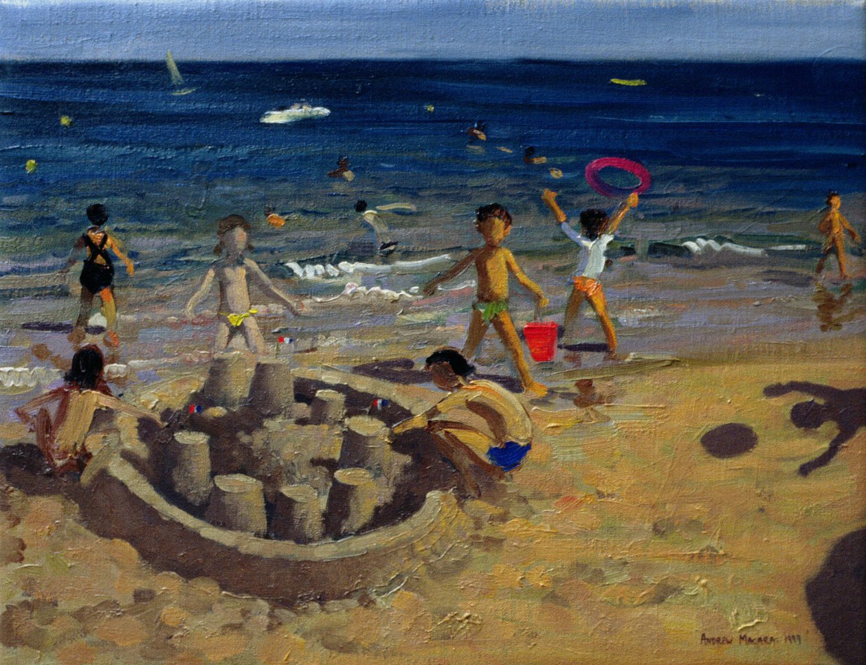 सैंडकैसल, फ्रांस, 1999 द्वारा एंड्रयू मकारा