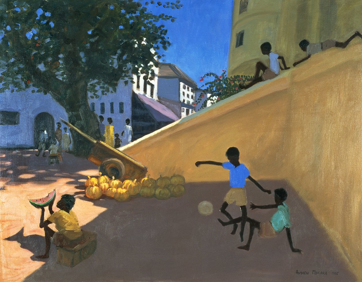 वाटर मेलन, लामू, केन्या, 1995 द्वारा एंड्रयू मकारा
