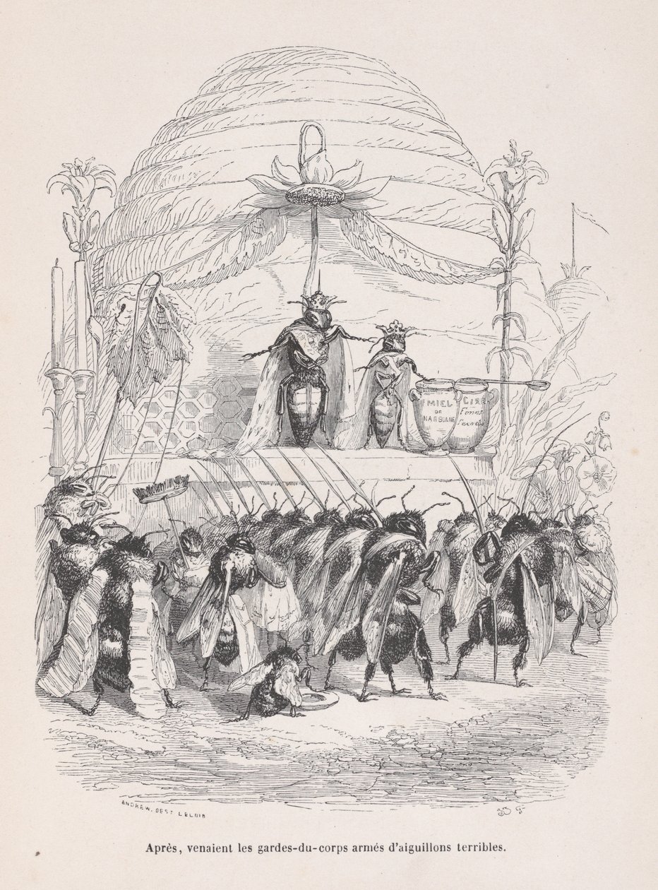 के बाद, पी से भयानक डंक से लैस गार्डों का शरीर आया ..., सीए। 1837-47। द्वारा एंड्रयू बेस्ट लेलोइर