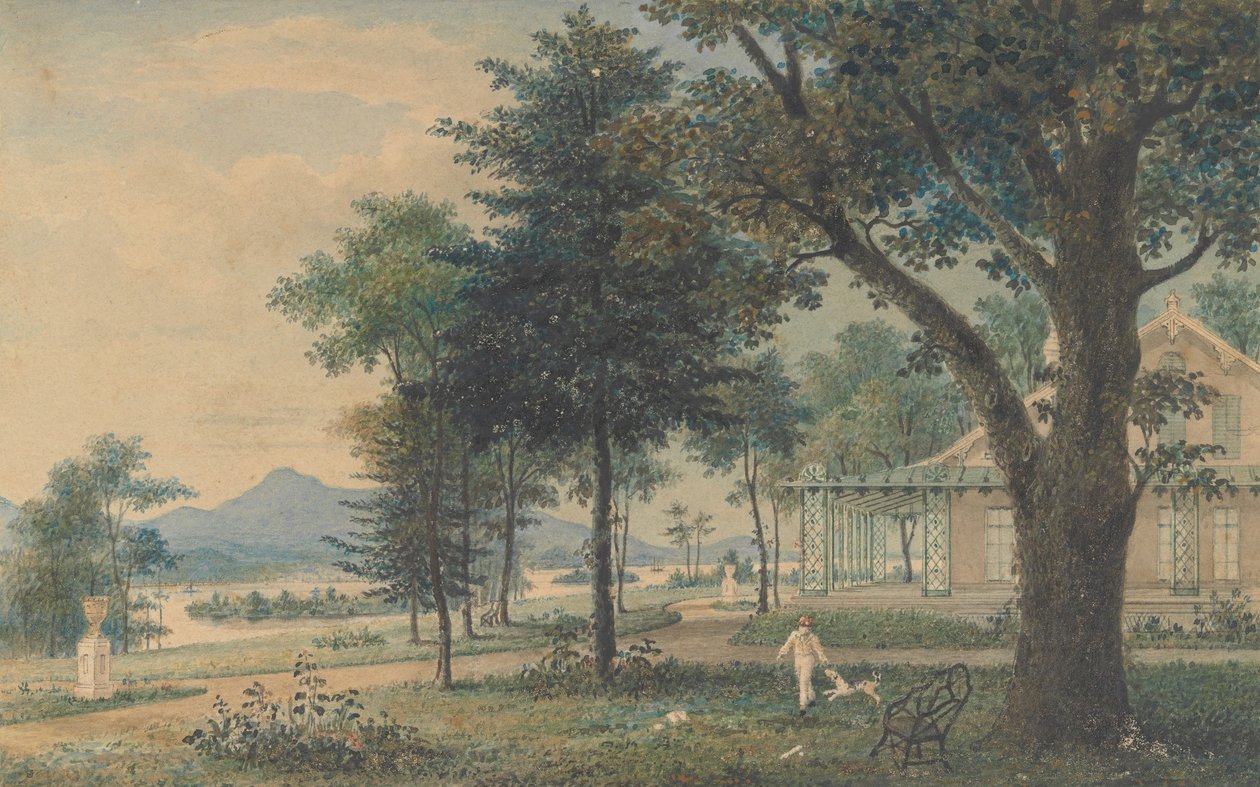 लैंडस्केप गार्डनिंग के सिद्धांत और अभ्यास पर एक ग्रंथ, 1841। द्वारा एंड्रयू जैक्सन डाउनिंग