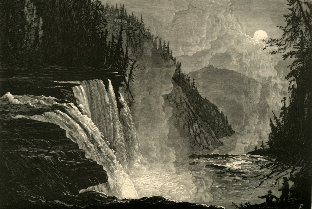 हाई फॉल्स, 1872। द्वारा एंड्रयू वरिक स्टाउट एंथोनी