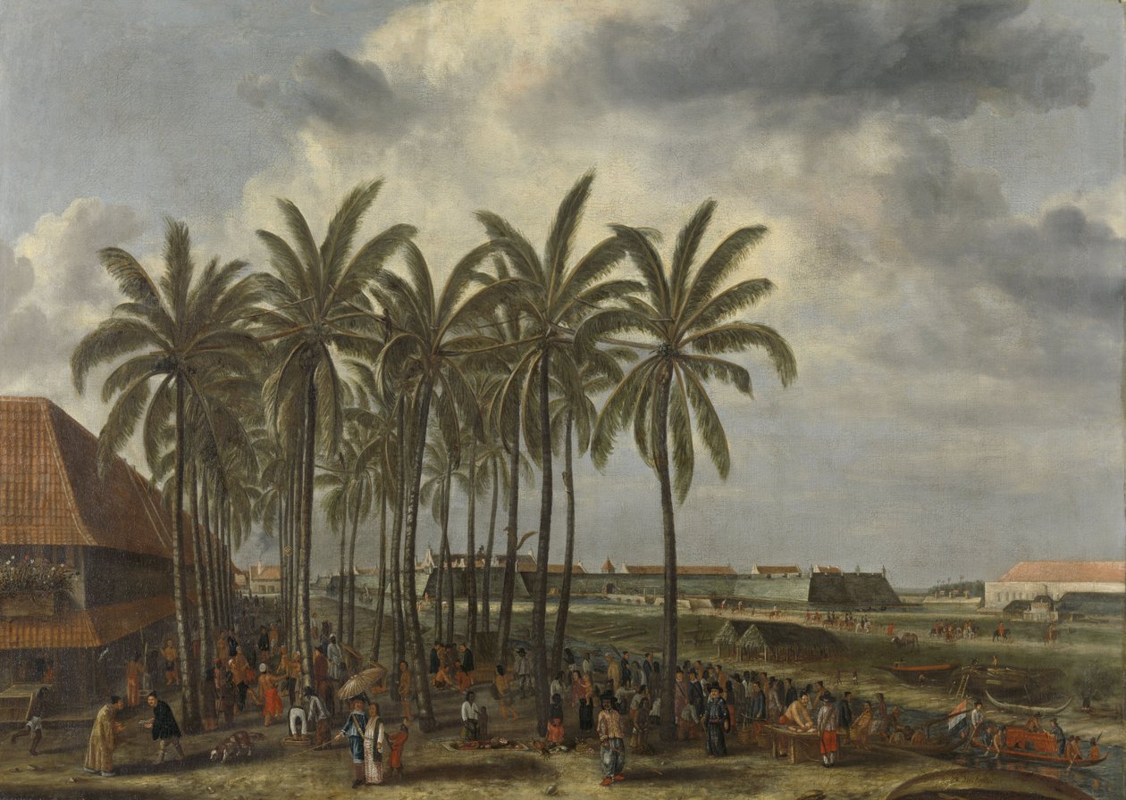 बटाविया का महल, 1661 द्वारा एंड्रीस बीकमैन