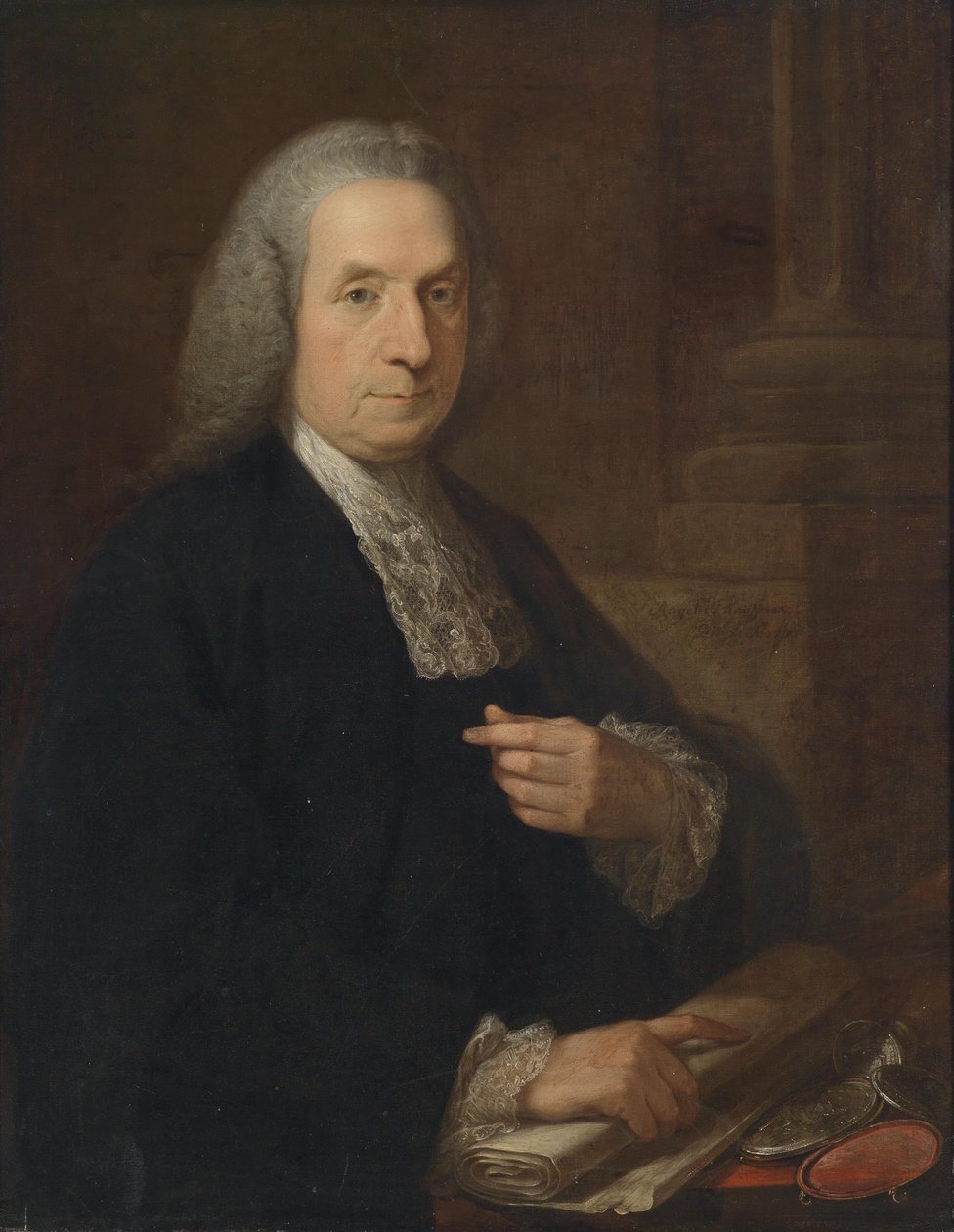 आयरिश न्यायविद और राजनीतिज्ञ फिलिप टिस्डल SL (1703-1777) का चित्रण, द्वारा एंजेलिका कॉफ़मैन