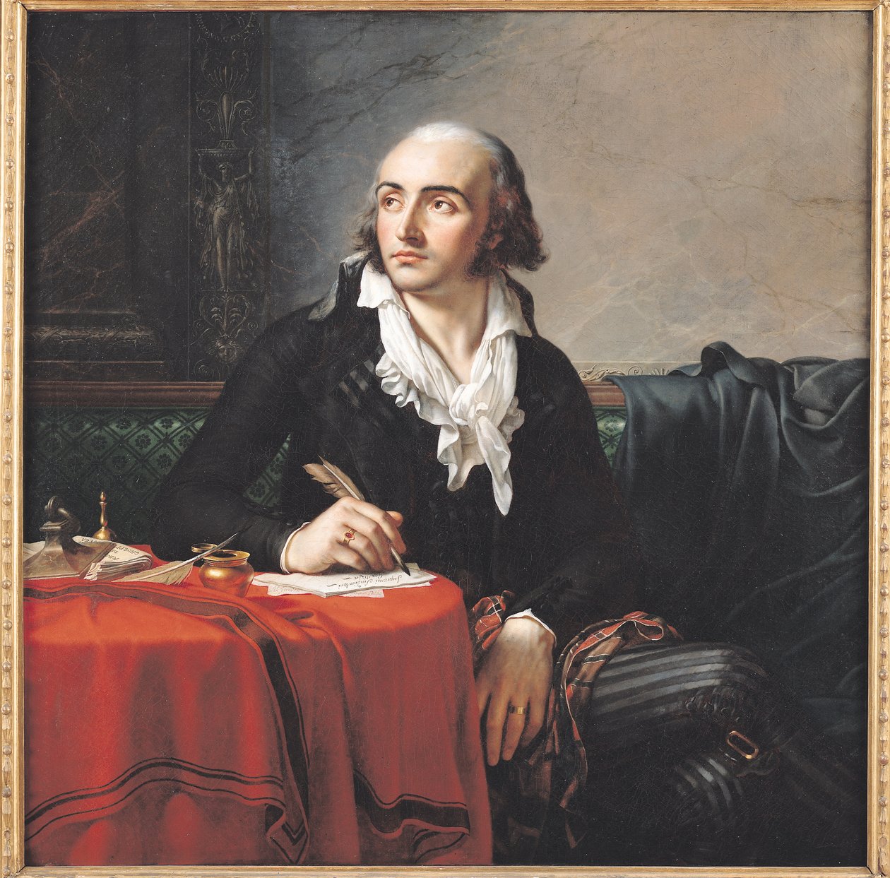 पोर्ट ऑफ़ गियुसप्पे फ्रवेगा (1763-1833) 1795 द्वारा ऐनी लुइस गिरोडेट डी रॉसी ट्रायसन