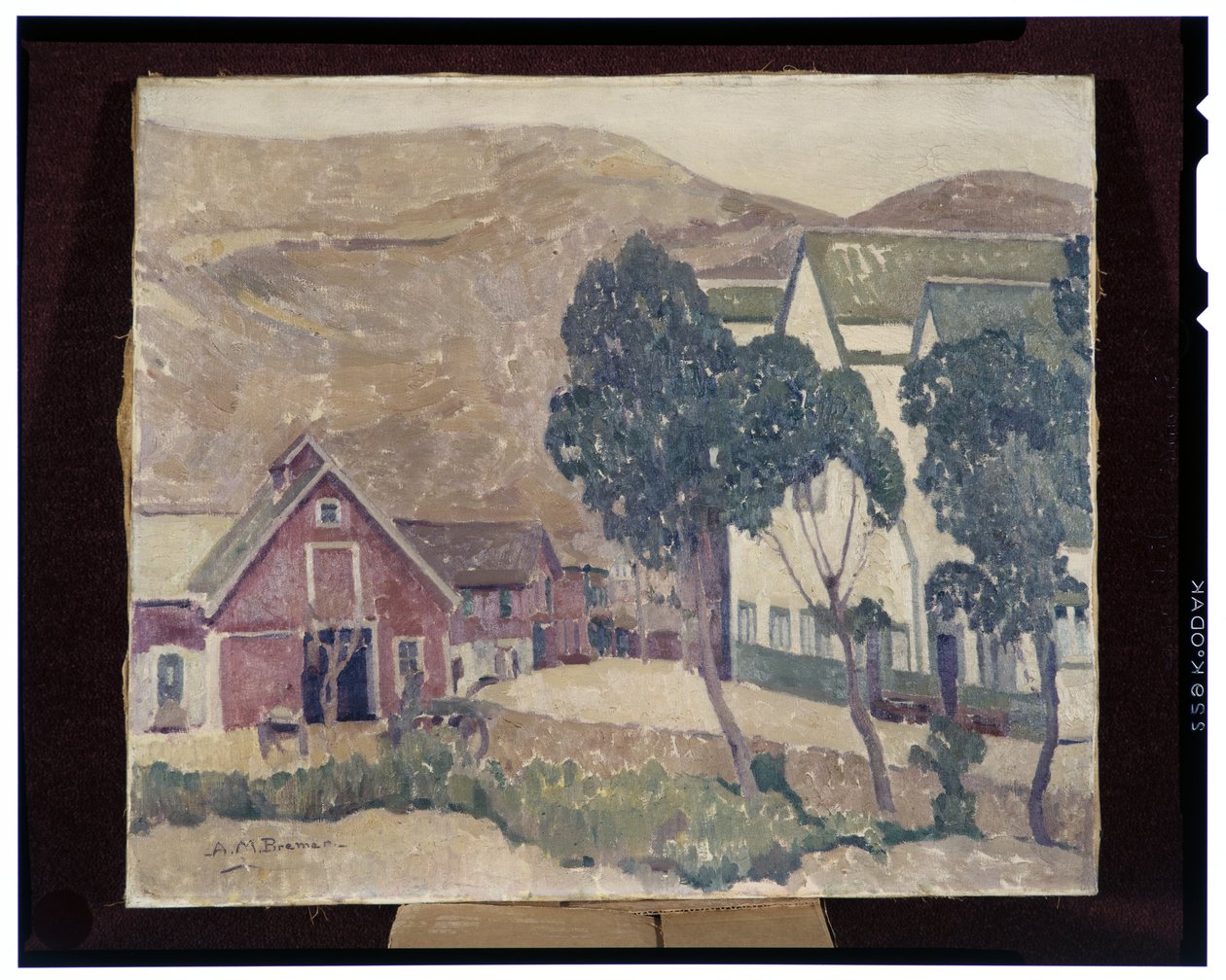 कैलिफोर्निया लैंडस्केप, c.1916 द्वारा ऐनी मिलय ब्रेमर