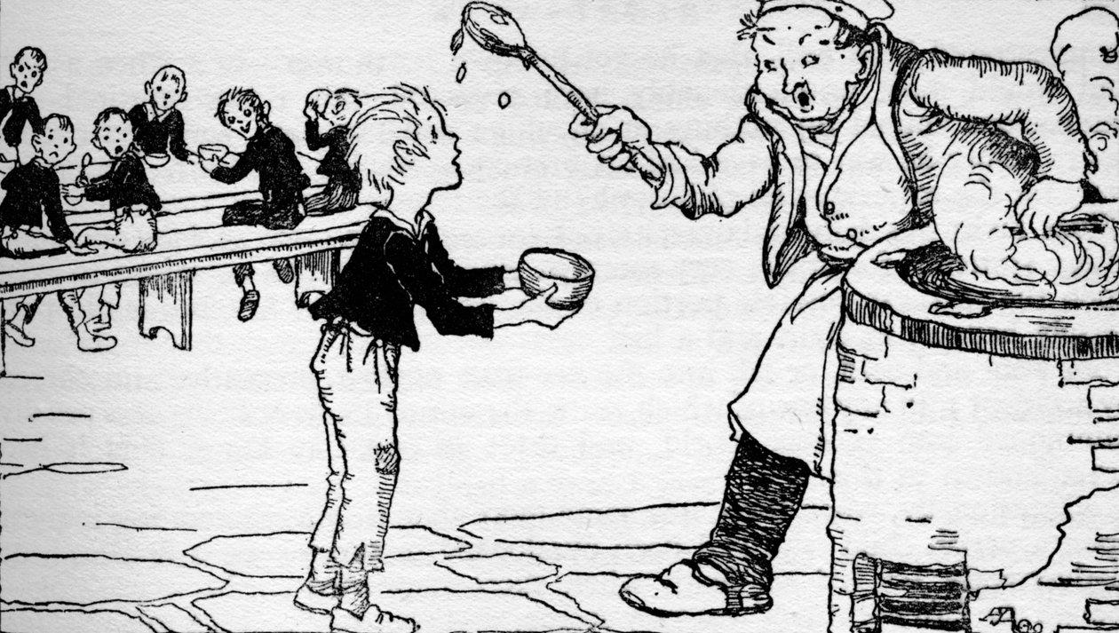 अधिक के लिए ओलिवर पूछता है, 1937 द्वारा ऐनी एंडरसन