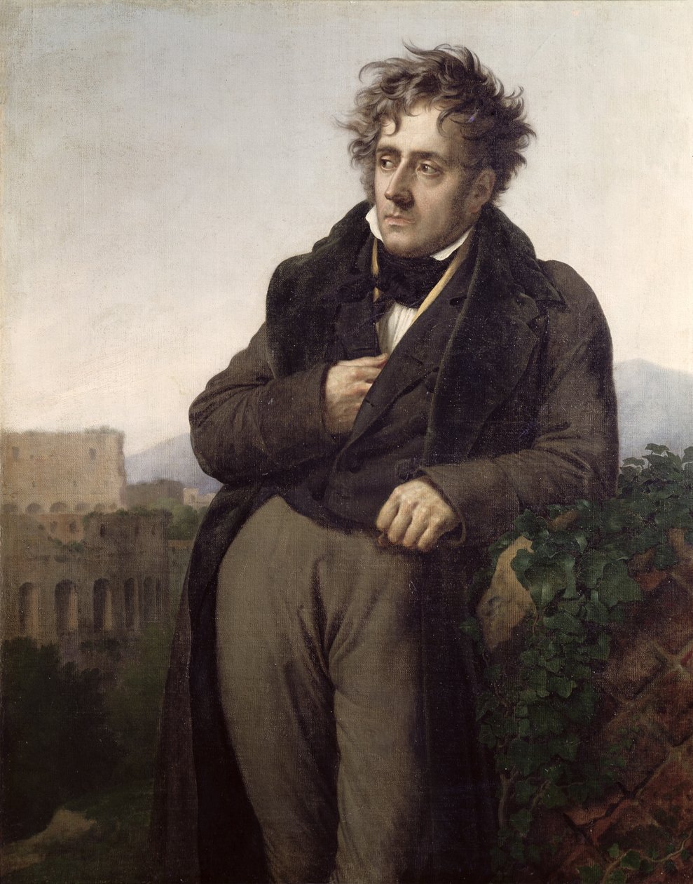 फ्रेंकोइस रेने का पोर्ट्रेट (1768-1848) विकोमे डे चेटेउब्रिआंड, c.1811 (75712 देखें) द्वारा ऐनी लुइस गिरोडेट डी रॉसी ट्रायसन