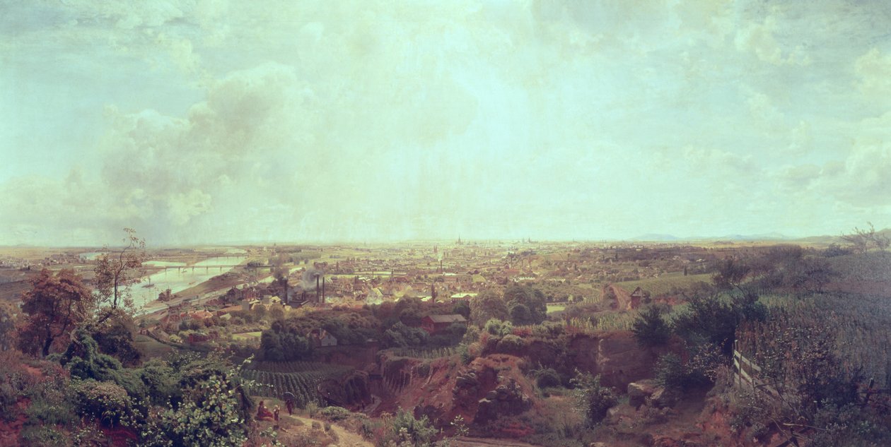 वियना का विहंगम दृश्य, c.1870 द्वारा अज्ञात अज्ञात