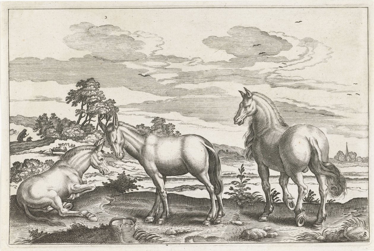 घोड़ा और गधे चार पैर वाले जानवर (श्रृंखला शीर्षक) Animalivm Qvaddrvpedvm (श्रृंखला शीर्षक) द्वारा गुमनाम