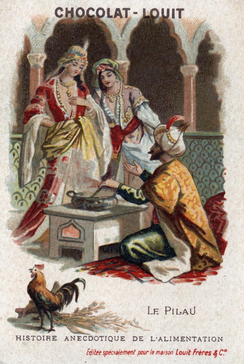 भोजन का वास्तविक इतिहास: पिलाउ (टर्की)। सुल्तान अमुरात IV (या मुराद IV .) द्वारा अनाम अनाम
